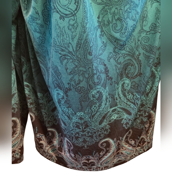 Jones New York cowl-neck top, L - Picture 3 of 5